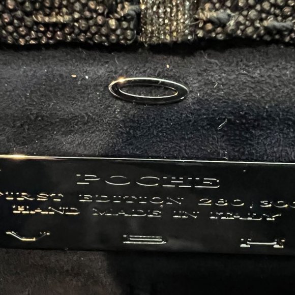 VBH Vernon Bruce Hoeksema "POCHE" STINGRAY CROCODILE CLUTCH PURSE *280/300* - Picture 5 of 6